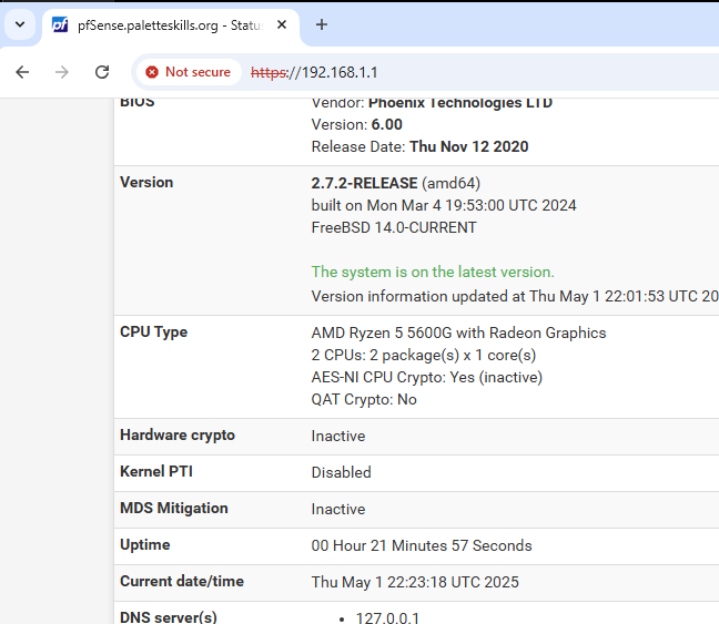 Both VMs blocked from ChatGPT — firewall rule in effect